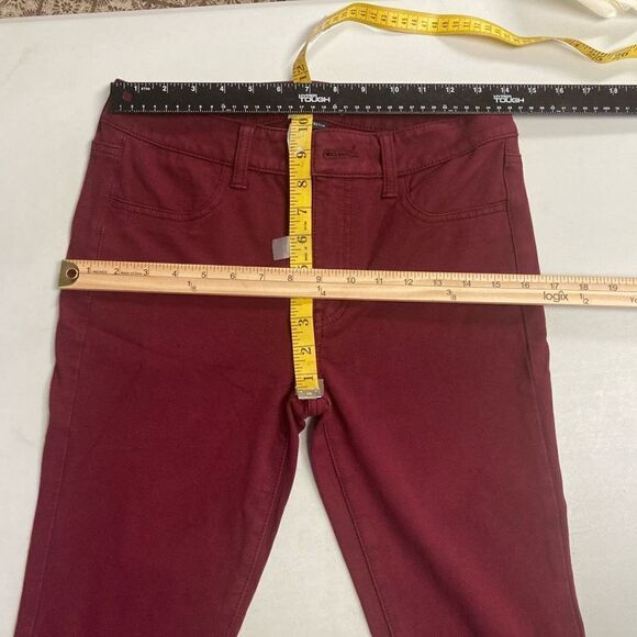 AMERICAN‎ EAGLE OUTFITTERS Jegging Jeans Super Stretch Size 8 Wine - Picture 10 of 10